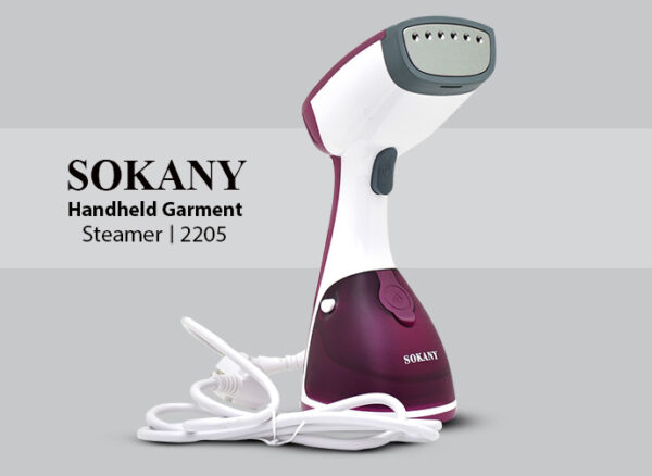 Sokany Garment Steamer: Hekur per rroba me avull Sokany