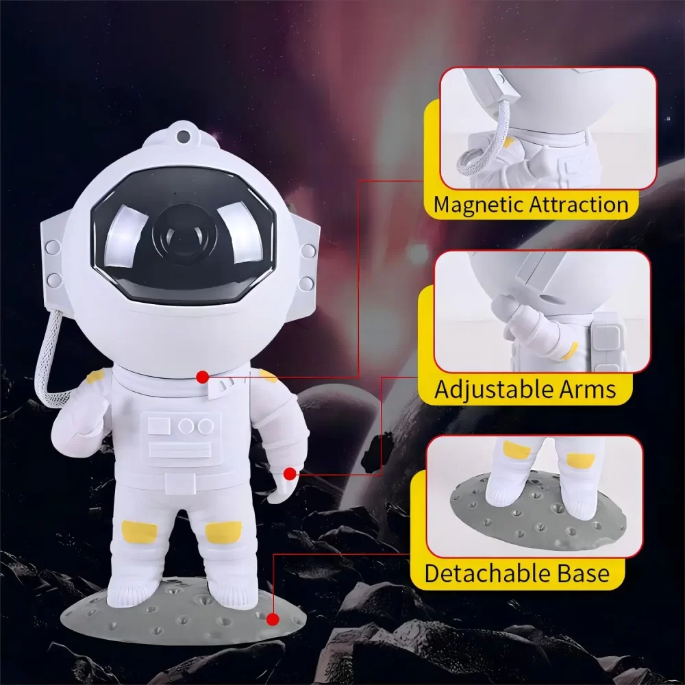 Robot me drita astronaut - Figura 2